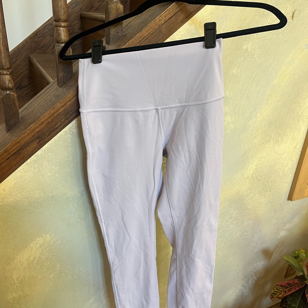 lululemon athletica Pale Lavender Studio Leggings